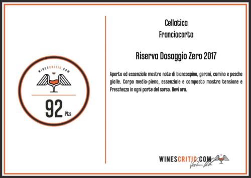 Franciacorta Riserva Dos.Zero 2017