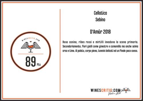 Sebino Rosso IGT D'Amur 2018